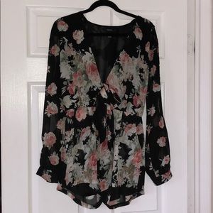 Floral romper
